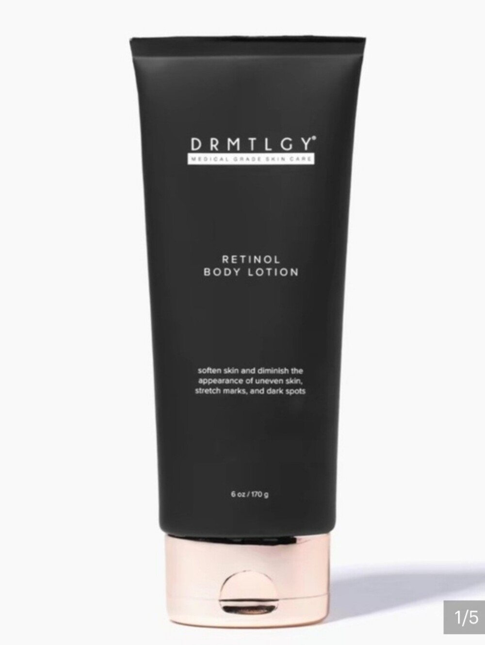 DRMTLGY Retinol Body Lotion — Black